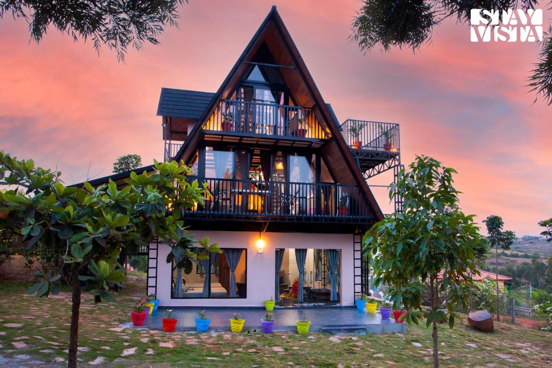 Stayvista At Hillside Harmony Pvt Pool & Free Breakfast Bangalore Exterior foto